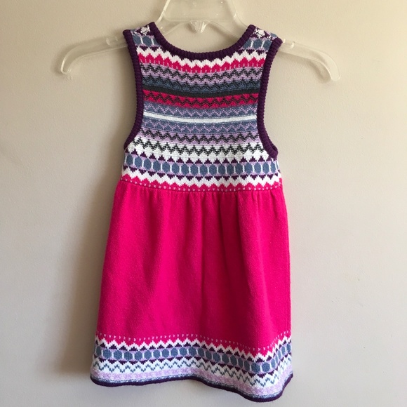 Gymboree Little Girl Sleeveless Winter Sweater Dress size 4T. - Picture 2 of 5